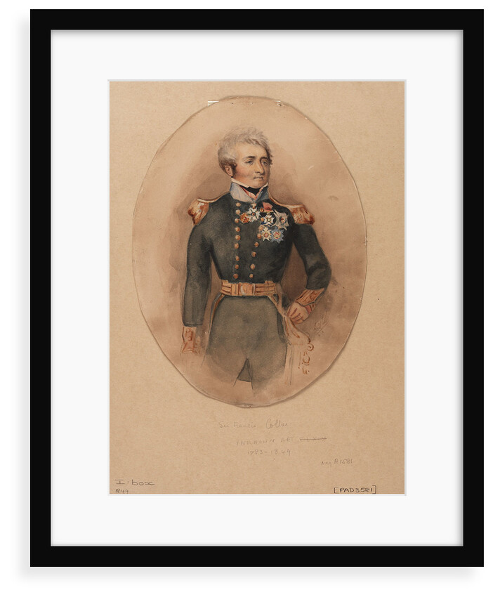 Sir Francis Collier (1783-1849) by unknown