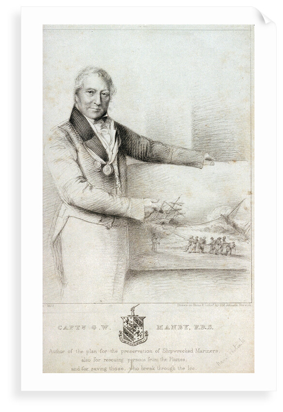 Captain George William Manby by Thomas Charles Wageman