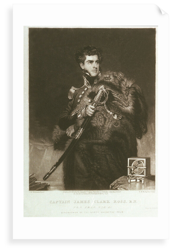 Sir James Clark Ross (1800-1862) by John R. Wildman