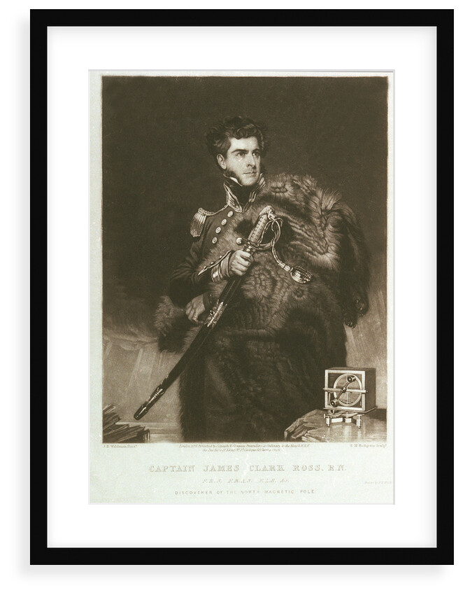 Sir James Clark Ross (1800-1862) by John R. Wildman