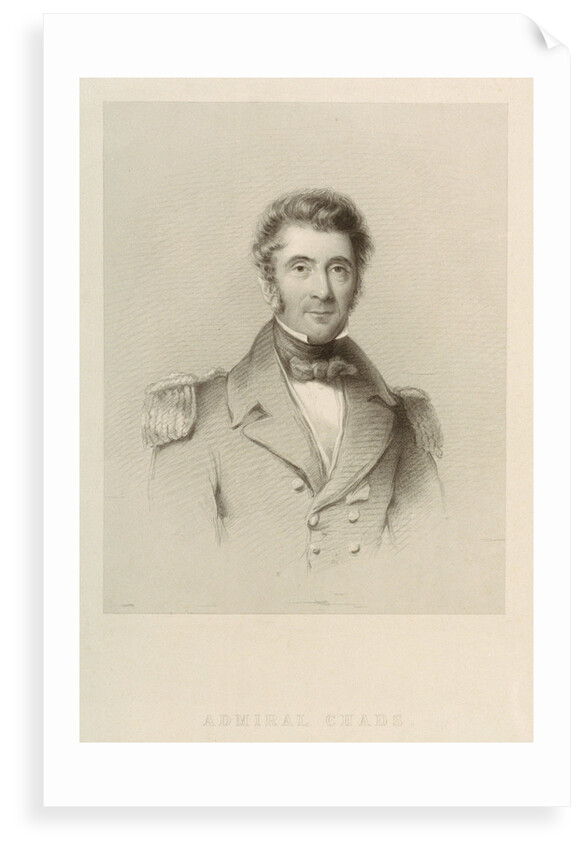 Admiral Sir Henry Ducie Chads (1788-1868) by unknown