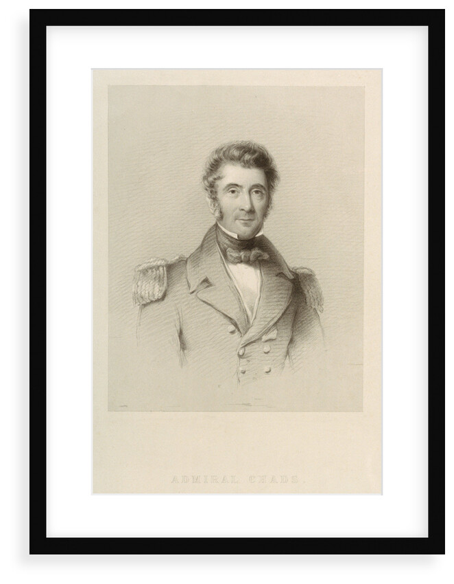 Admiral Sir Henry Ducie Chads (1788-1868) by unknown