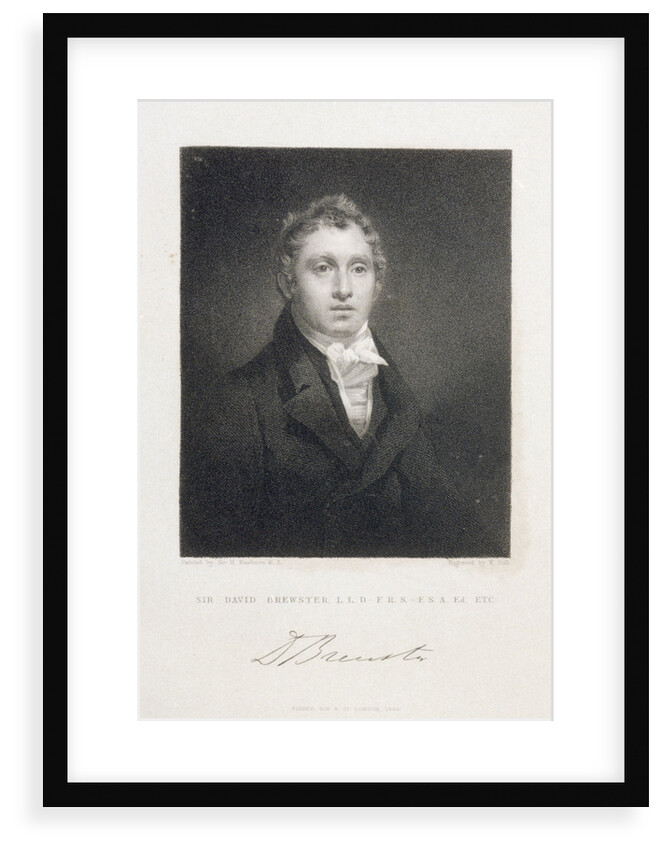 Sir David Brewster LLD-FRS-ESA Ed etc by Sir Henry Raeburn