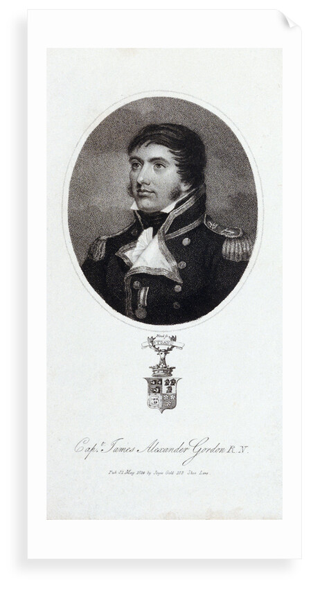 Captain James Alexander Gordon R.N. by T. Blood