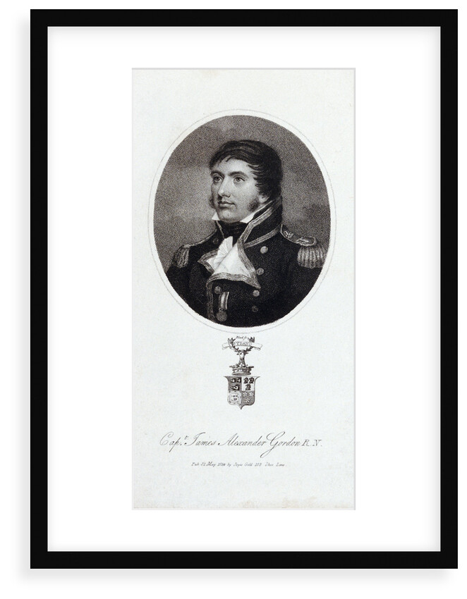 Captain James Alexander Gordon R.N. by T. Blood