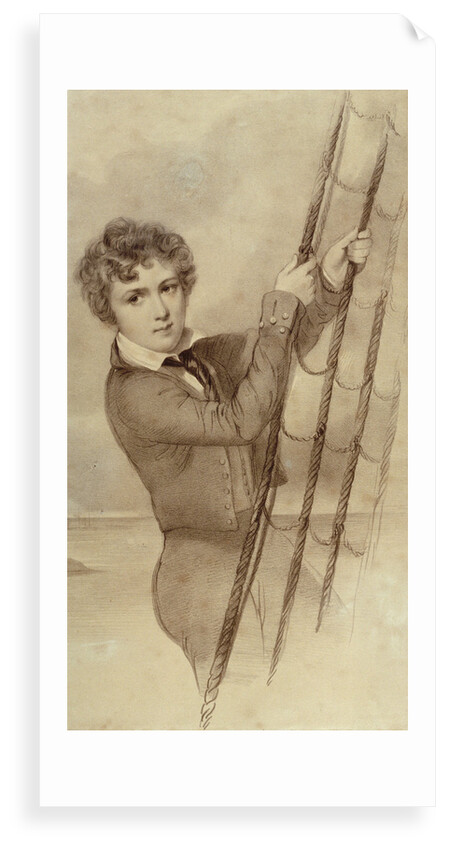 Sir Fred Nicholson as midshipman by John Hayter