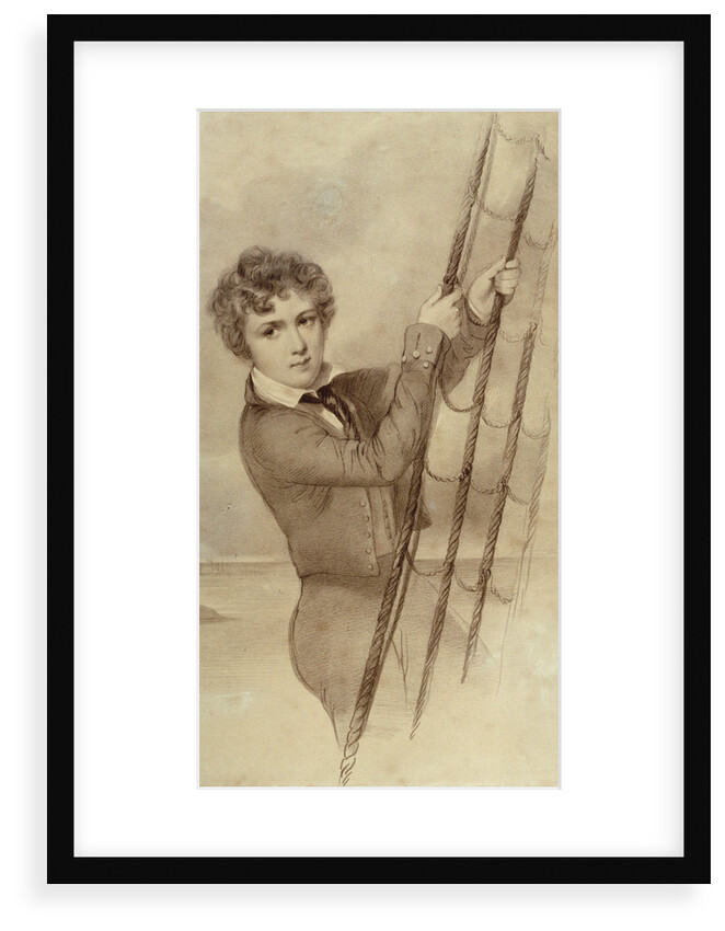 Sir Fred Nicholson as midshipman by John Hayter