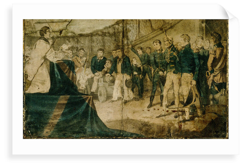 Prayer at sea by unknown