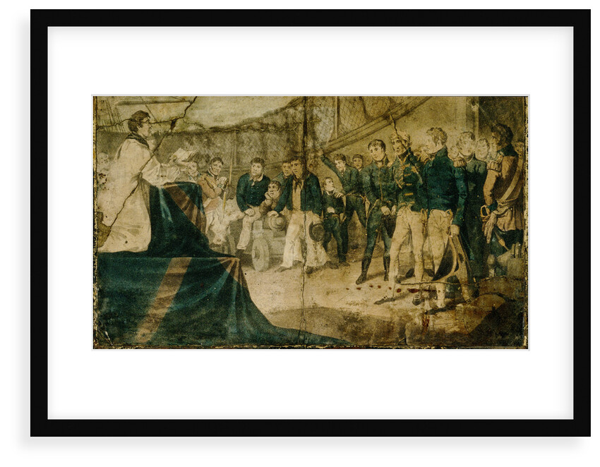 Prayer at sea by unknown