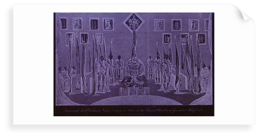 Remains of Lord Viscount Nelson by James Cundee
