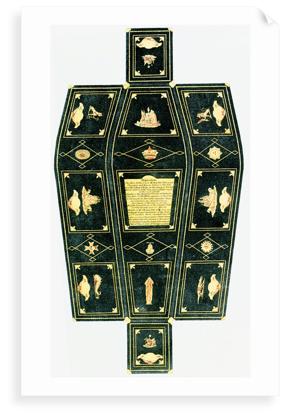 Nelson's coffin by Unknown