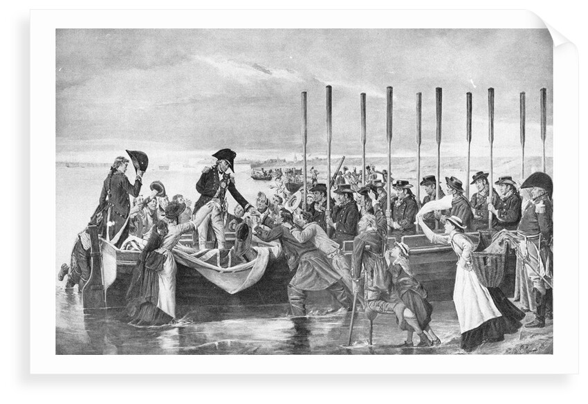 Nelson's last farewell to England... by Eyre Crowe