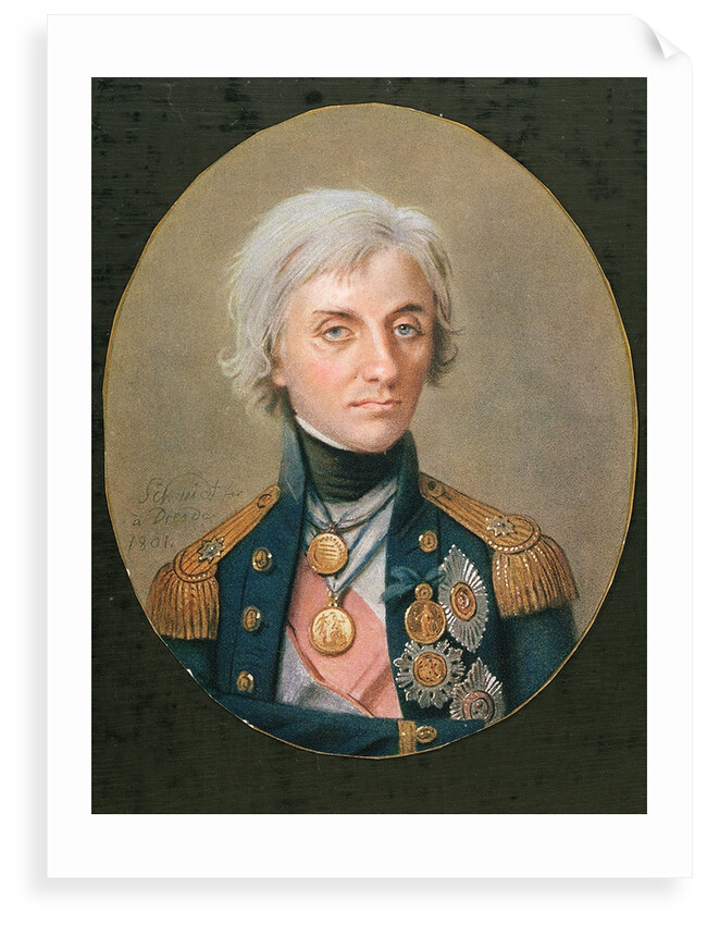 Horatio Nelson (1758-1805) by Johann Heinrich Schmidt