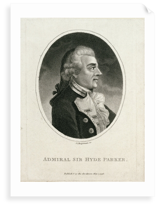 Admiral Sir Hyde Parker by John Chapman