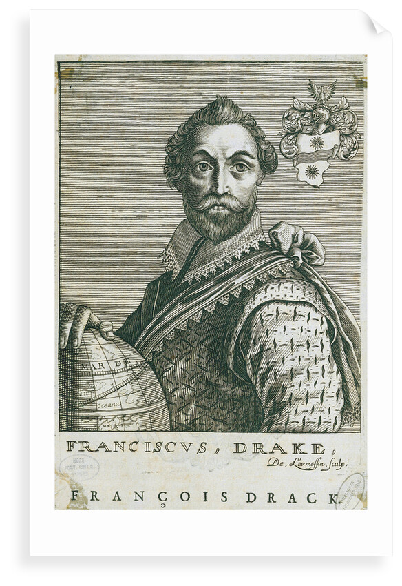 Sir Francis Drake (1540-1596) by Nicolas de Larmessin