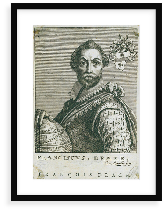 Sir Francis Drake (1540-1596) by Nicolas de Larmessin