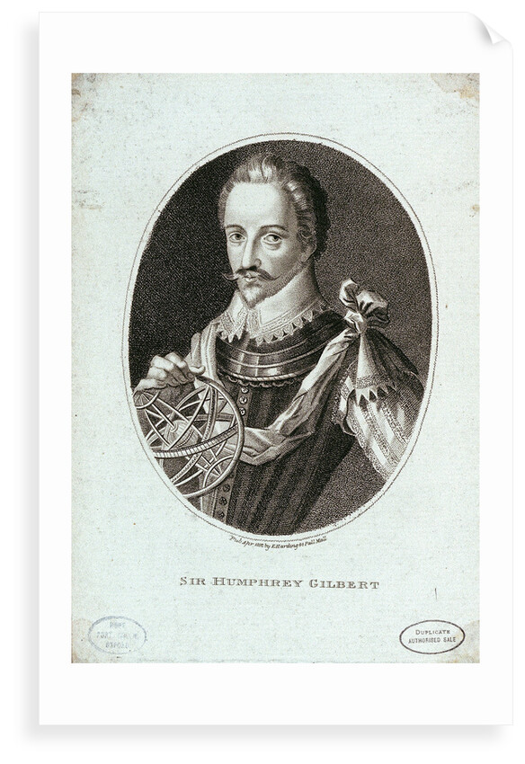 Sir Humphrey Gilbert by Edward Harding