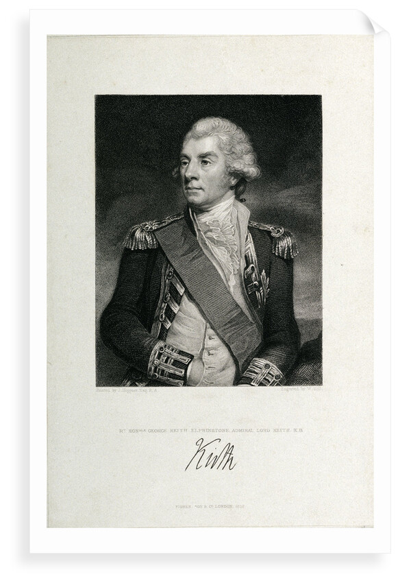 Rt Honble George Keith Elphinstone, Admiral Lord Keith, K.B. Keith by John Hoppner