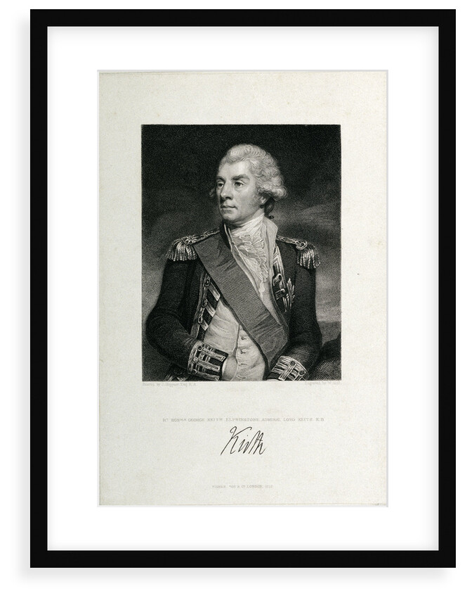 Rt Honble George Keith Elphinstone, Admiral Lord Keith, K.B. Keith by John Hoppner