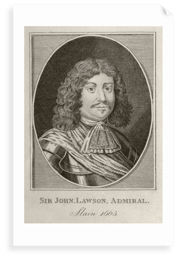 Admiral Sir John Lawson, Admiral (d. 1665) by Unknown