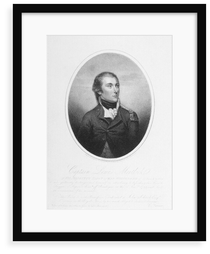 Captain Lewis Mortlock by John James Masquerier