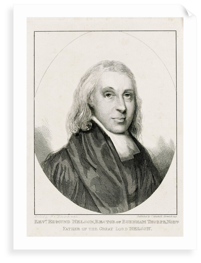 Reverend Edmund Nelson (1722-1802) by W.C. Edwards