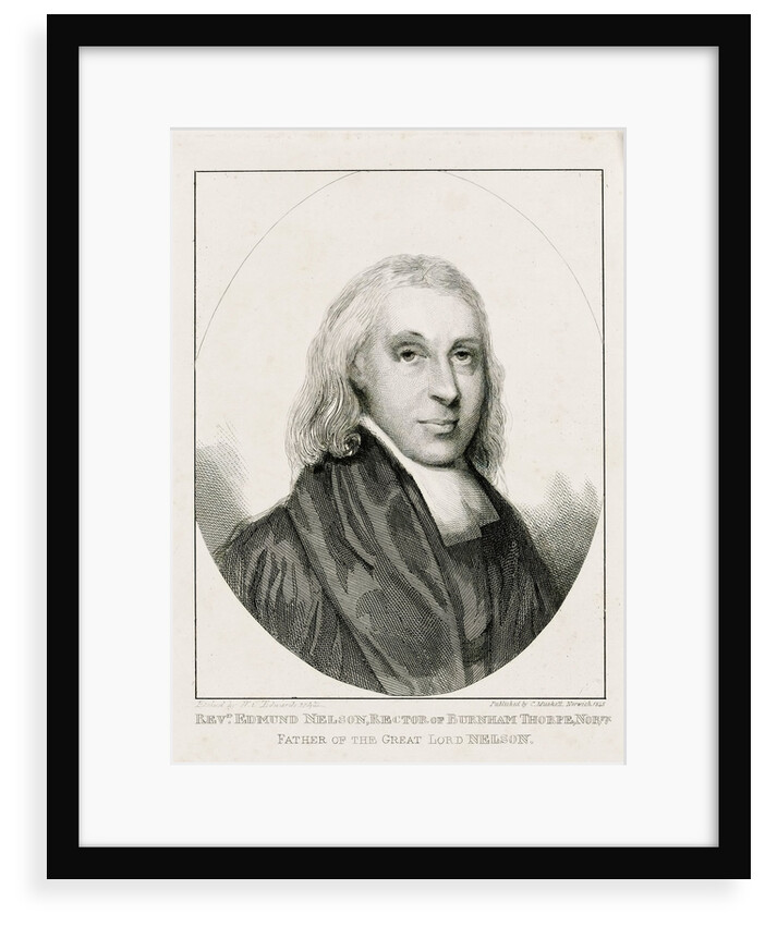 Reverend Edmund Nelson (1722-1802) by W.C. Edwards