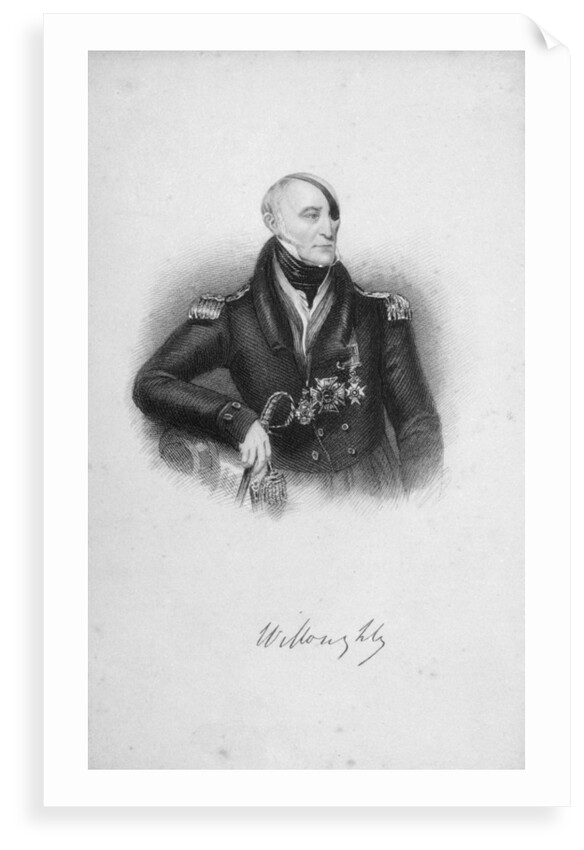 Nesbit Josiah Willoughby (1777-1849), also known as 'The Immortal' or 'Fighting Willoughby' by Thomas Baber