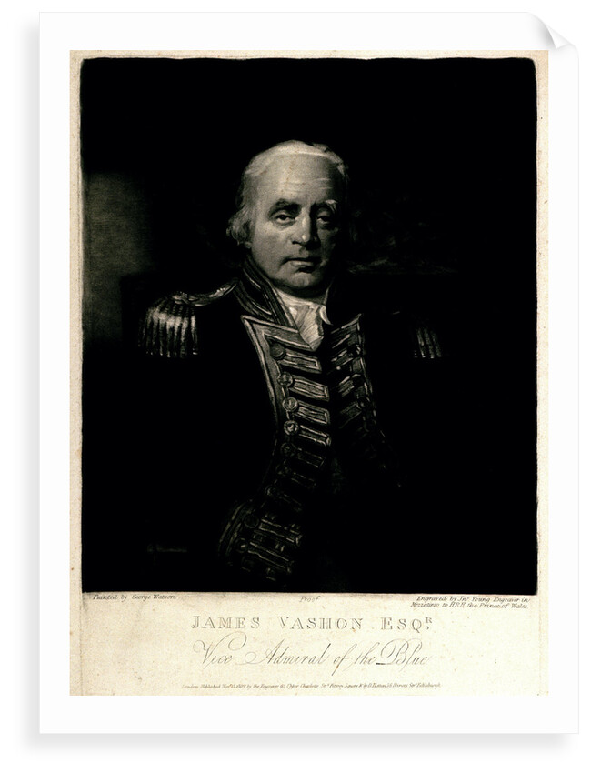 James Vashon, Vice Admiral of the Blue by John Young