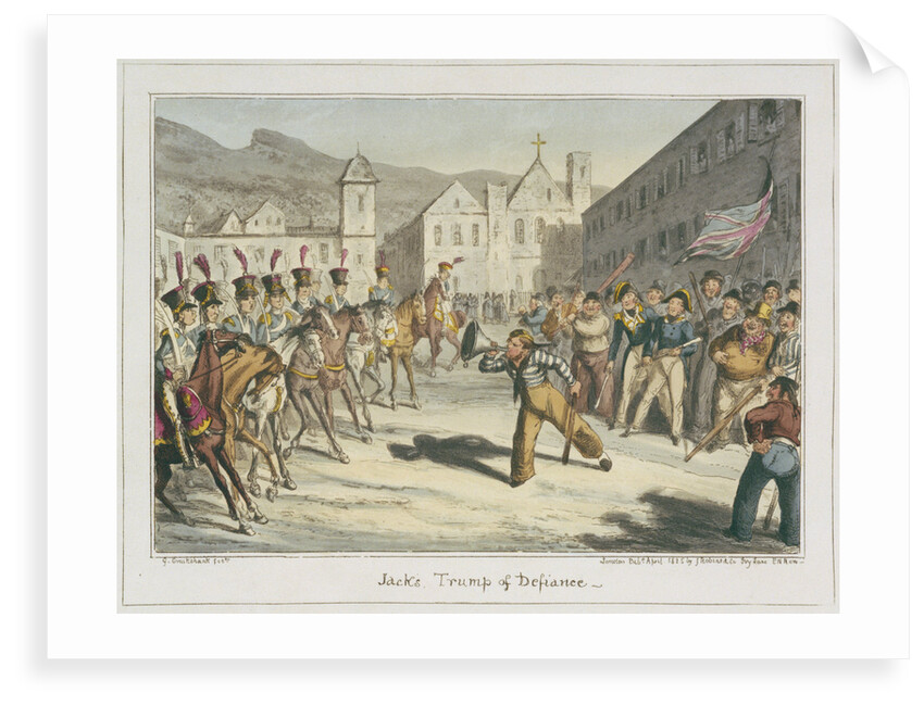 Jack's Trump of Defiance by George Cruikshank