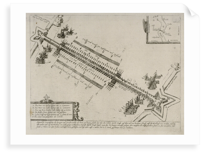 Antwerp Aug 1585 by unknown