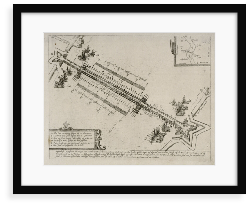 Antwerp Aug 1585 by unknown
