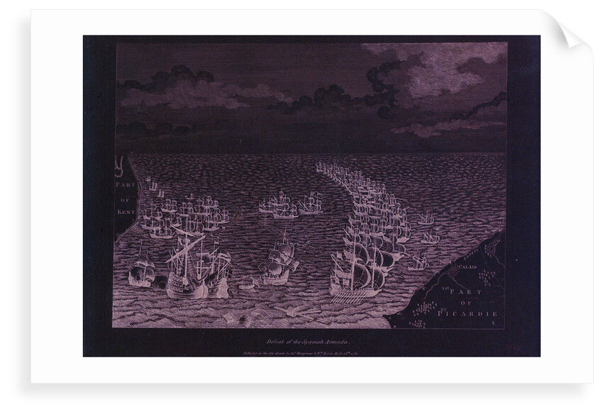 Defeat of the Spanish Armada by James MacGowan