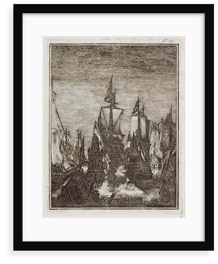 Battle of Callao, 17-18 July 1615 by H.P. de Brugge