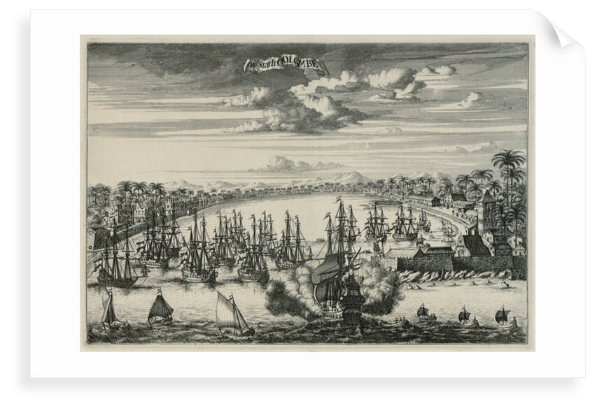 De stadt Colombe by unknown