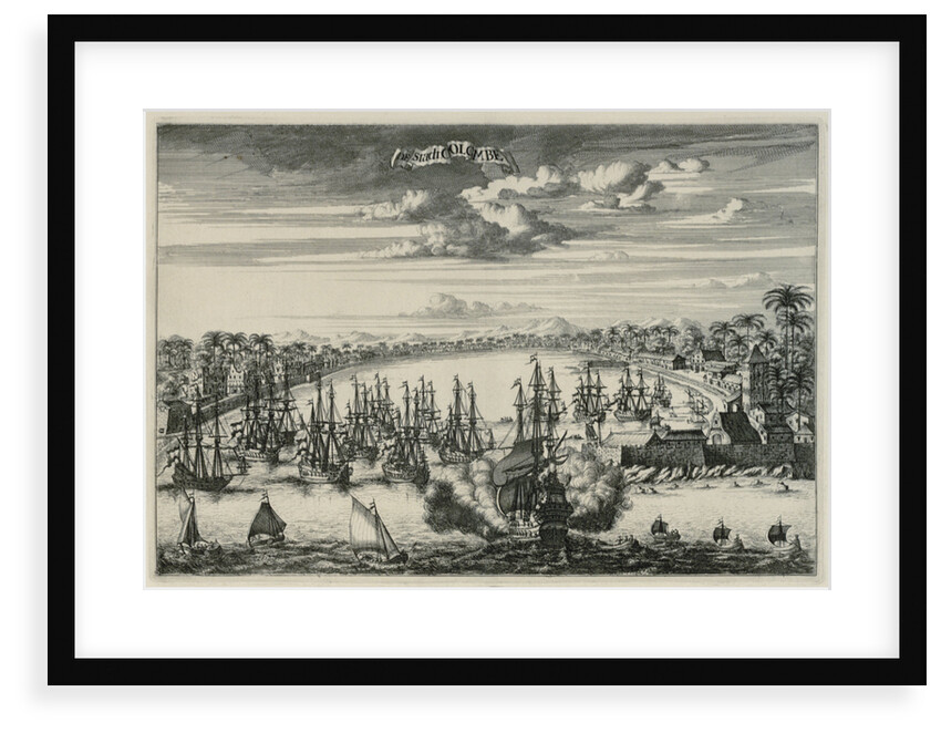 De stadt Colombe by unknown