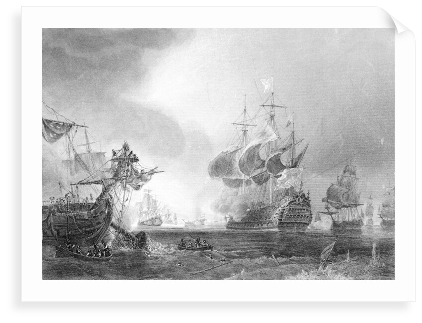 Battle of Beveziers, 10 July 1690 by Jean Antoine Theodore Gudin