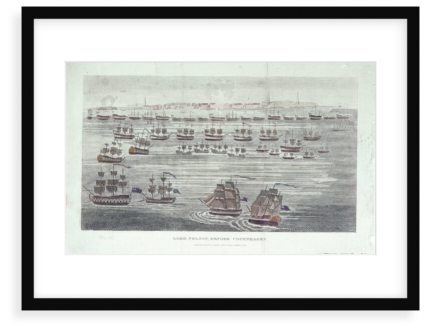 Lord Nelson before Copenhagen by J. & J. Cundee (publishers)