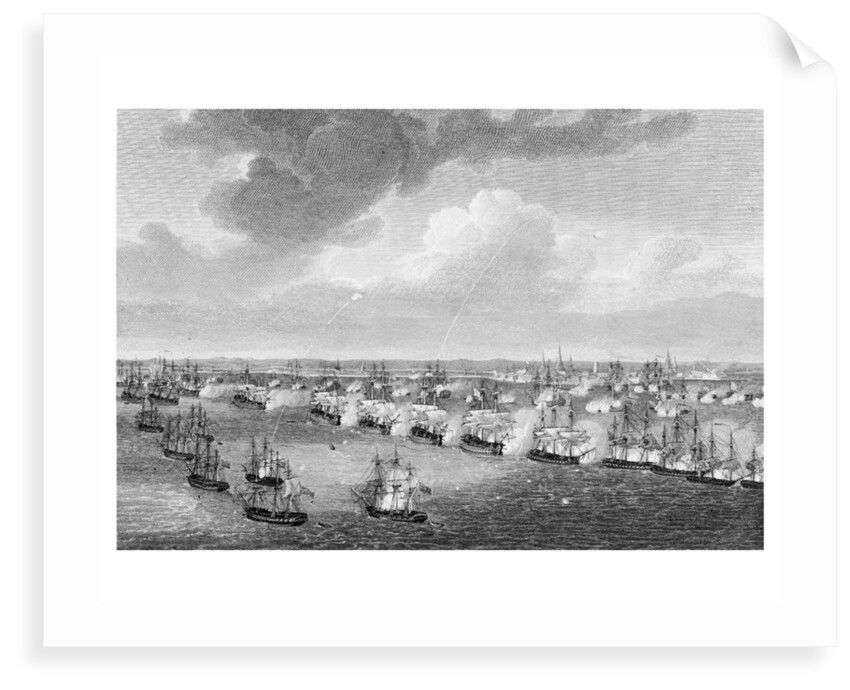 The Battle of Copenhagen, 2 April 1801 by Nicholas Pocock