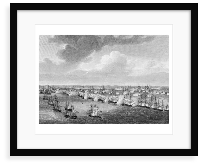 The Battle of Copenhagen, 2 April 1801 by Nicholas Pocock