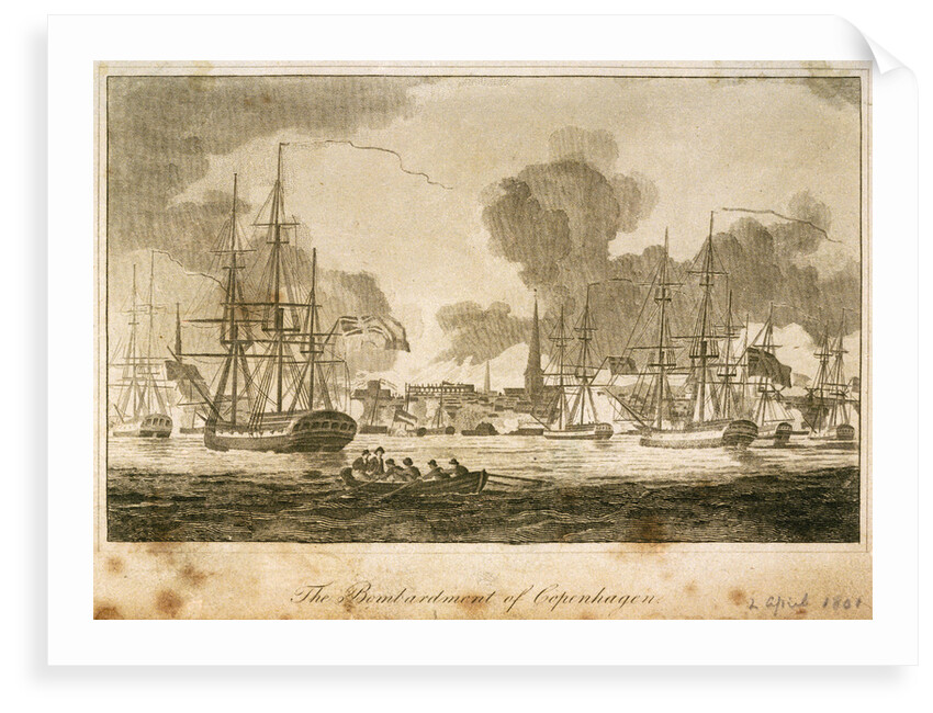 The Bombardment of Copenhagen by Unknown