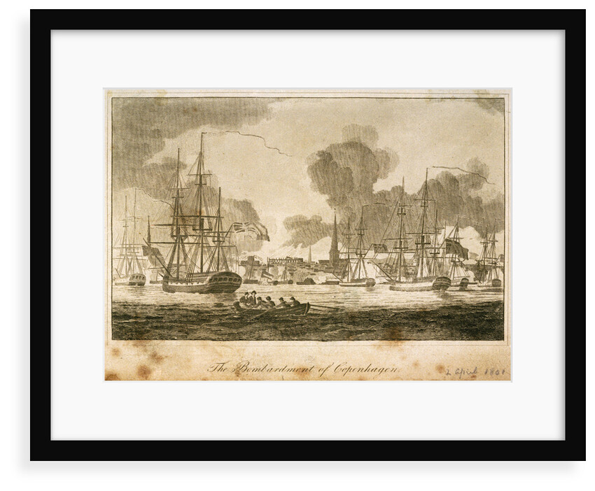 The Bombardment of Copenhagen by Unknown
