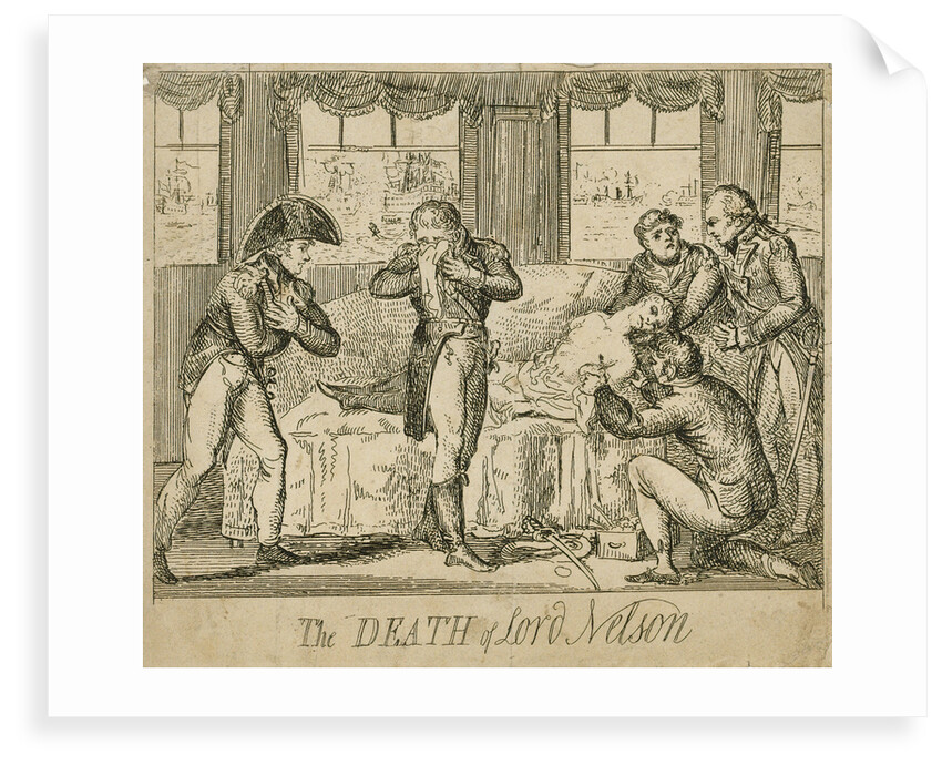 The death of Lord Nelson by unknown