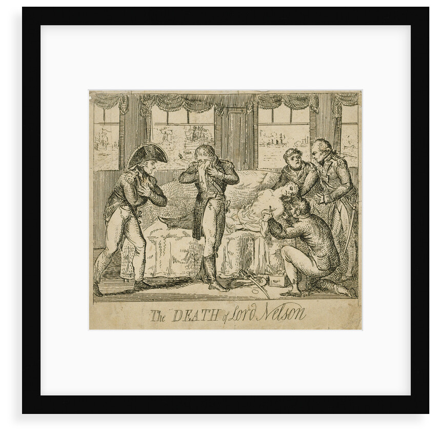 The death of Lord Nelson by unknown