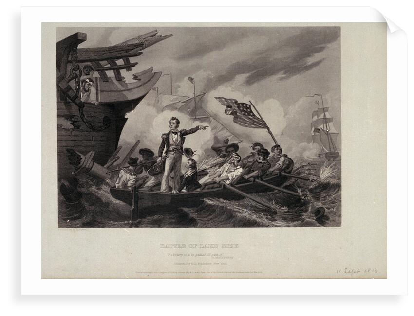 Battle of Lake Erie by George William H. Powell