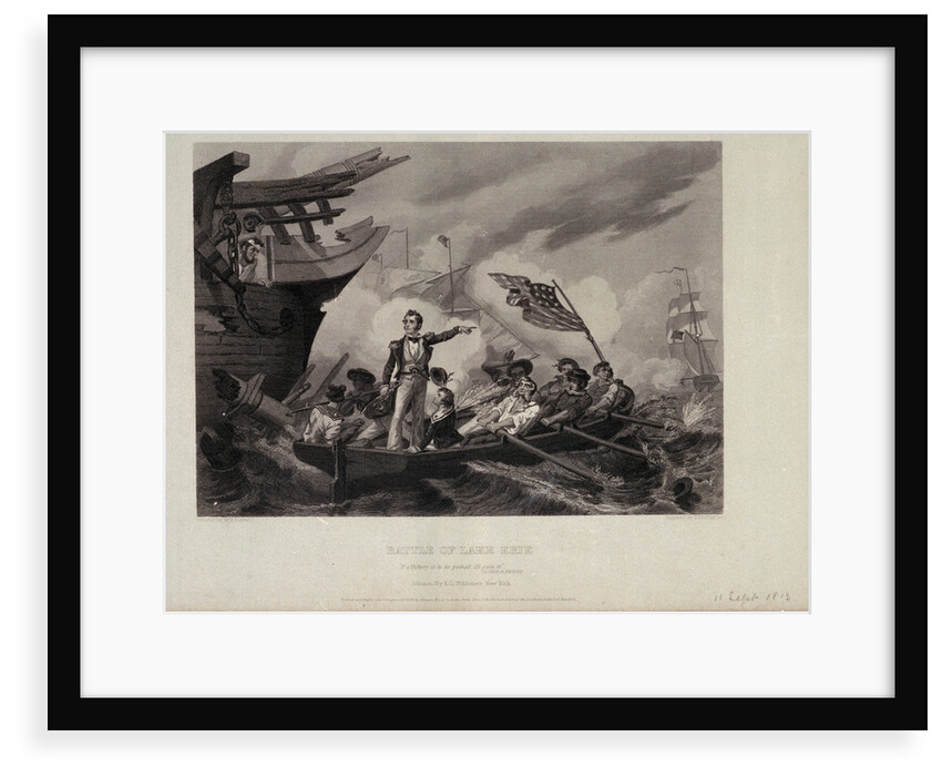 Battle of Lake Erie by George William H. Powell