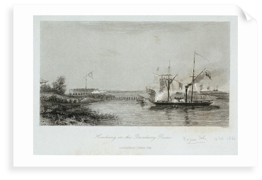 Houchung in the Broadway river by S. Bull