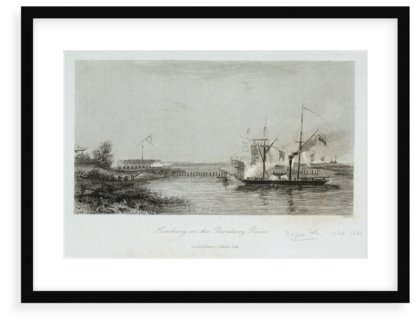 Houchung in the Broadway river by S. Bull
