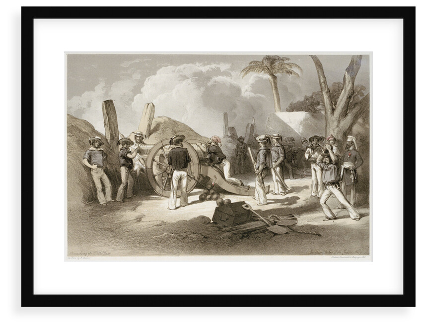 European sailors of the Indian Navy, breaching the Delhi Gate 1858 by A. Maclure