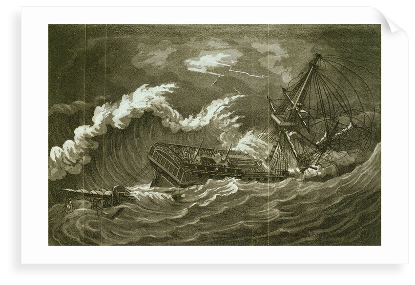 'Phoenix' in rough seas by unknown